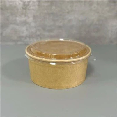 Bols alimentaires jetables en papier kraft de 1000 ml
