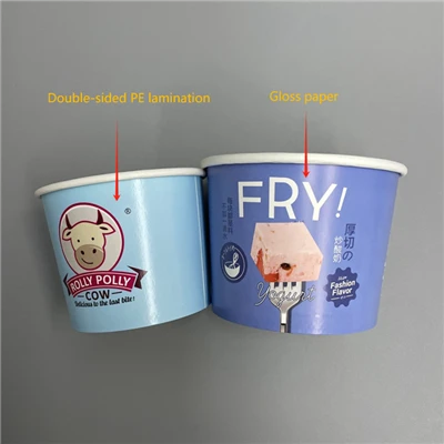 Quelles sont les différences entre le papier double PE et le papier brillant?