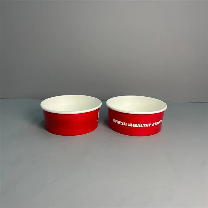 1100ml Custom Paper Food Round Box